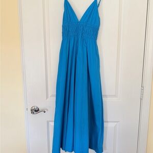 Chic Turquoise Maxi Dress